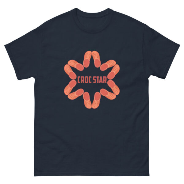 Croc-star - Men's heavyweight short-sleeved tee - Image 4