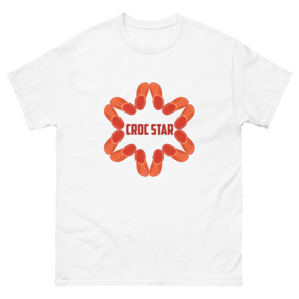Croc-star - Men's heavyweight short-sleeved tee - Image 8